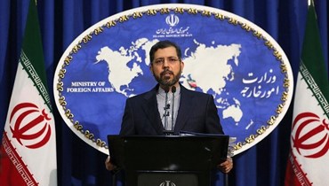 المتحدث باسم الخارجية الإيرانية سعيد خطيب زاده (أ ف ب).