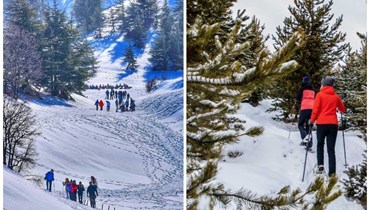 مواقع مثالية في لبنان لتجربة المشي على الثلج