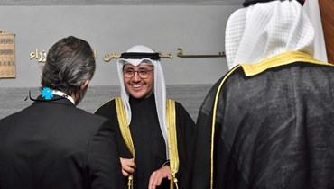 وزير الخارجية الكويتي في السرايا (نبيل إسماعيل).