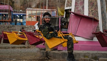 مقاتل من حركة "طالبان" (أ ف ب).