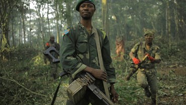 مسلّح في الكونغو (أ ف ب).