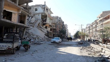 مشهد عام من سوريا (أ ف ب).