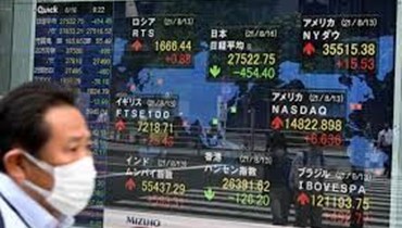 لائحة تعرض مؤشرات الأسهم اليابانية (تعبيرية- أ ف ب).