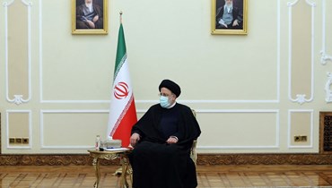 الرئيس الإيراني ابراهيم رئيسي (أ ف ب).