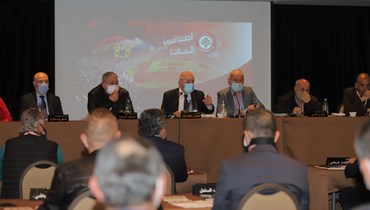 الجمعية العمومية الـ90 للاتحاد اللبناني لكرة القدم.