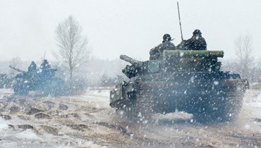 القوات الأوكرانية (أ ف ب).