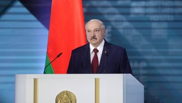 رئيس بيلاروسيا لوكاشينكو (أ ف ب).
