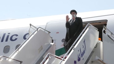 الرئيس الإيراني إبراهيم رئيسي.