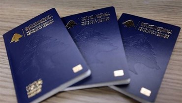 جوازات سفر لبنانية (أرشيفية).