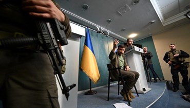 الرئيس الأوكراني فولوديمير زيلينسكي.
