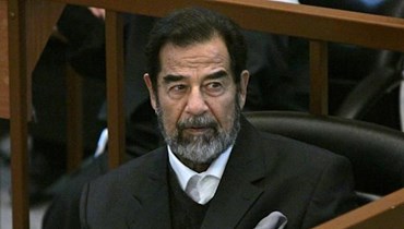 صدّام حسين (أ ف ب).