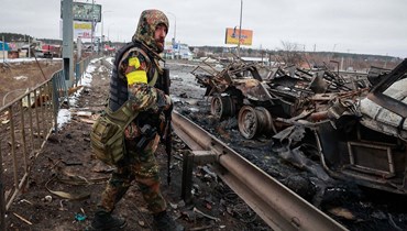 صورة من الأضرار في أوكرانيا