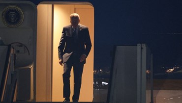 الرئيس الأميركي جو بايدن يصل إلى بروكسيل (أ ف ب).