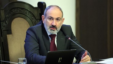 باشينيان خلال اجتماع الحكومة (31 آذار 2022، موقع الحكومة الارمينية). 