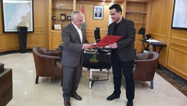 حمية استقبل سفير أرمينيا.