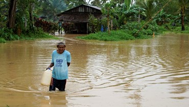 فيضانات في الفلبين (أ ف ب).
