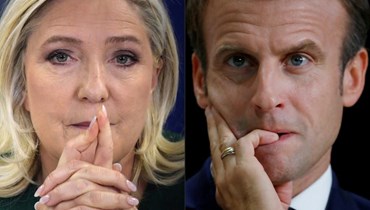 الانتخابات الرئاسية الفرنسية في دورتها الأولى (أ ف ب). 