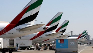 طيران الإمارات (تعبيرية- أ ف ب).