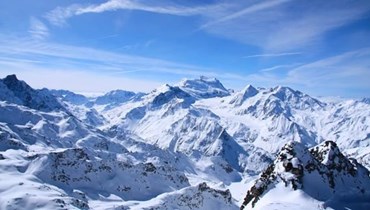 جبال الألب السويسرية.