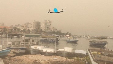 المشهد اليوم من ميناء طرابلس (عباس صبّاغ).