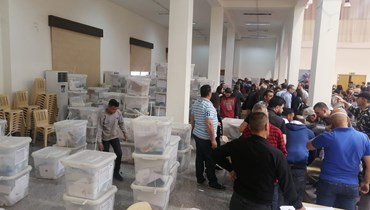 استكمال التحضيرات الإدارية للانتخابات النيابية في مركز اتحاد بلديات بعلبك.