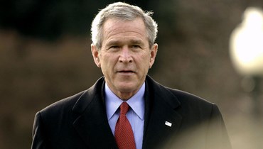 الرئيس الأسبق للولايات المتحدة جورج بوش (أ ف ب).