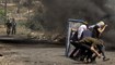 مواجهات بين شبّان فلسطينيين والجيش الإسرائيلي (أ ف ب).