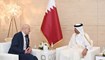 لقاءات وزير الداخلية في قطر. 