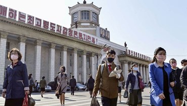 مشهد عام من كوريا الشمالية.