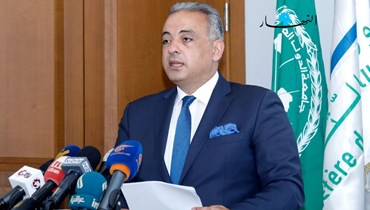  وزير الثقافة في حكومة تصريف الأعمال محمد وسام المرتضى (مارك فيّاض).