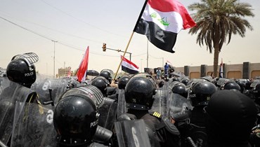 الشرطة العراقية (أ ف ب).