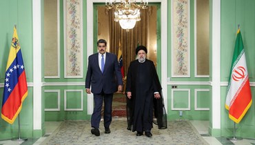 الرئيسان الإيرانيّ والفنزويليّ.