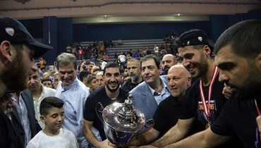 حقق "دوبليه" في موسم طويل صعب وشاق... بيروت فيرست كلوب بطل لبنان لكرة السلة