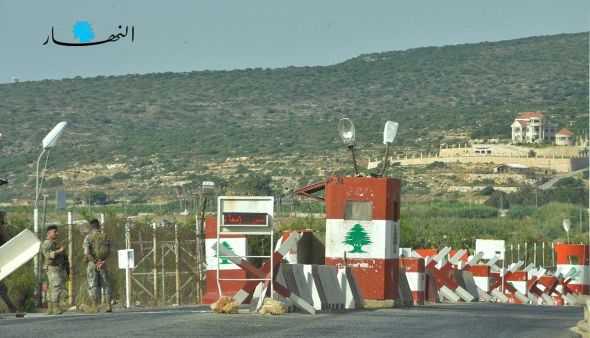 الحدود اللبنانية-الفلسطنية. (نبيل اسماعيل، ومارك فياض).