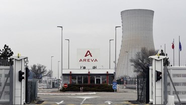 محطة نووية في فرنسا (أ ف ب).