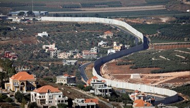 الحدود اللبنانية الاسرائيلية.