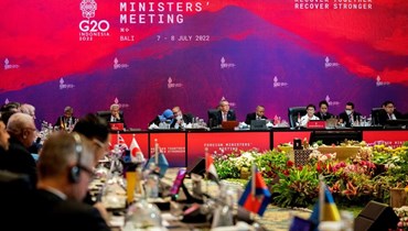 اجتماع مجموعة العشرين في بالي (أ ف ب).