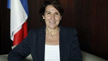 السفيرة الفرنسية في لبنان آن غريو.