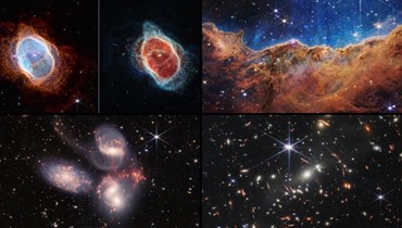 الصور التي التقطها التلسكوب الفضائي.