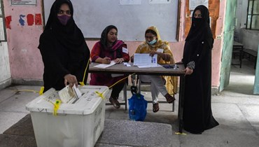 الانتخابات في باكستان (أ ف ب).