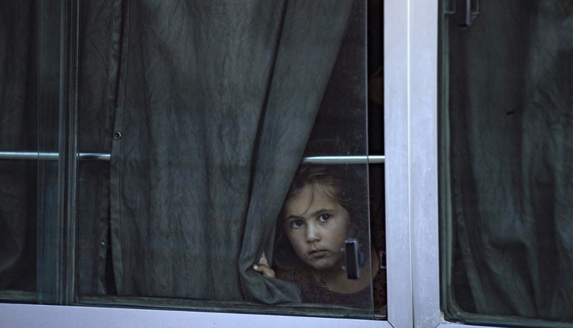 طفل من أكراد سوريا (أ ف ب).