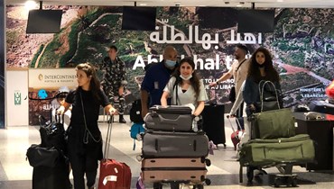 وافدون عبر مطار بيروت (تعبيرية- نبيل اسماعيل).