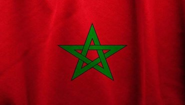 علم المغرب.