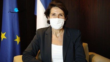 السفيرة الفرنسية في لبنان آن غريو. 