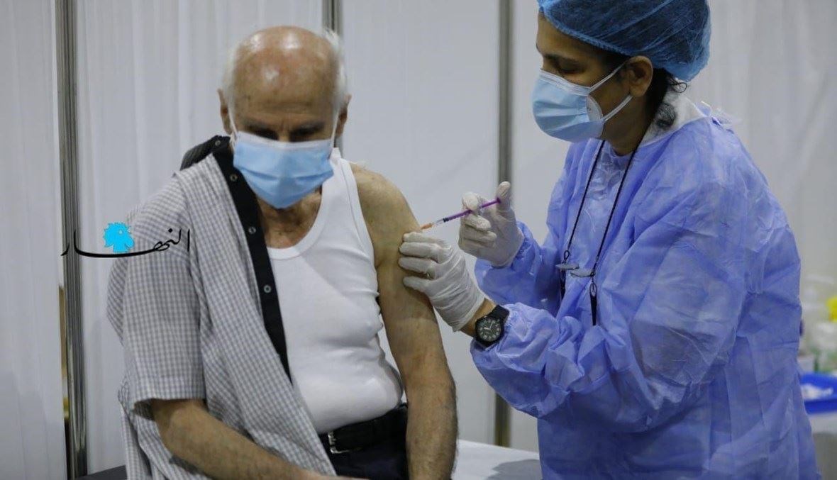 عمليات التطعيم في لبنان (أرشيف "النهار").