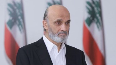  رئيس حزب "القوات اللبنانية" سمير جعجع. 