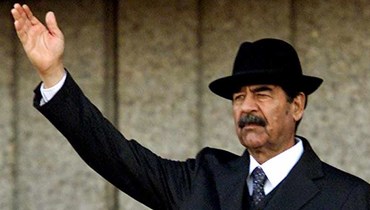 الرئيس العراقي السابق صدام حسين.