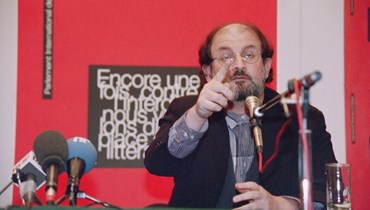 سلمان رشدي (أ ف ب).