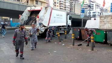 رفع النفايات في بيروت وضواحيها.