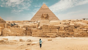 الاهرامات في مصر (Spencer Davis- Unsplash). 